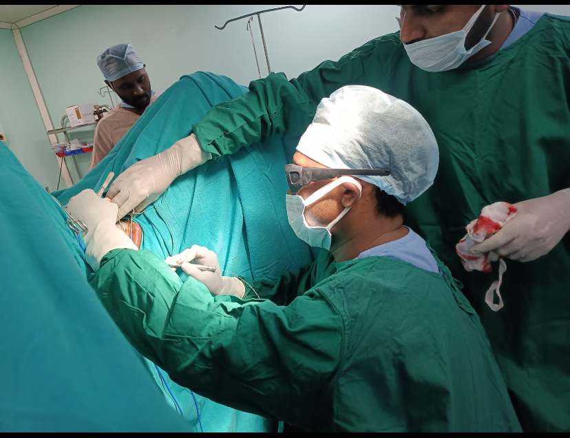 Dr Sandeep Katakam — Live Laparoscopic Procedure